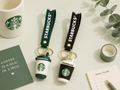Starbucks Cups Keychains