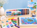 DOMS Oil Pastels Plastic Pack | 25 Shades