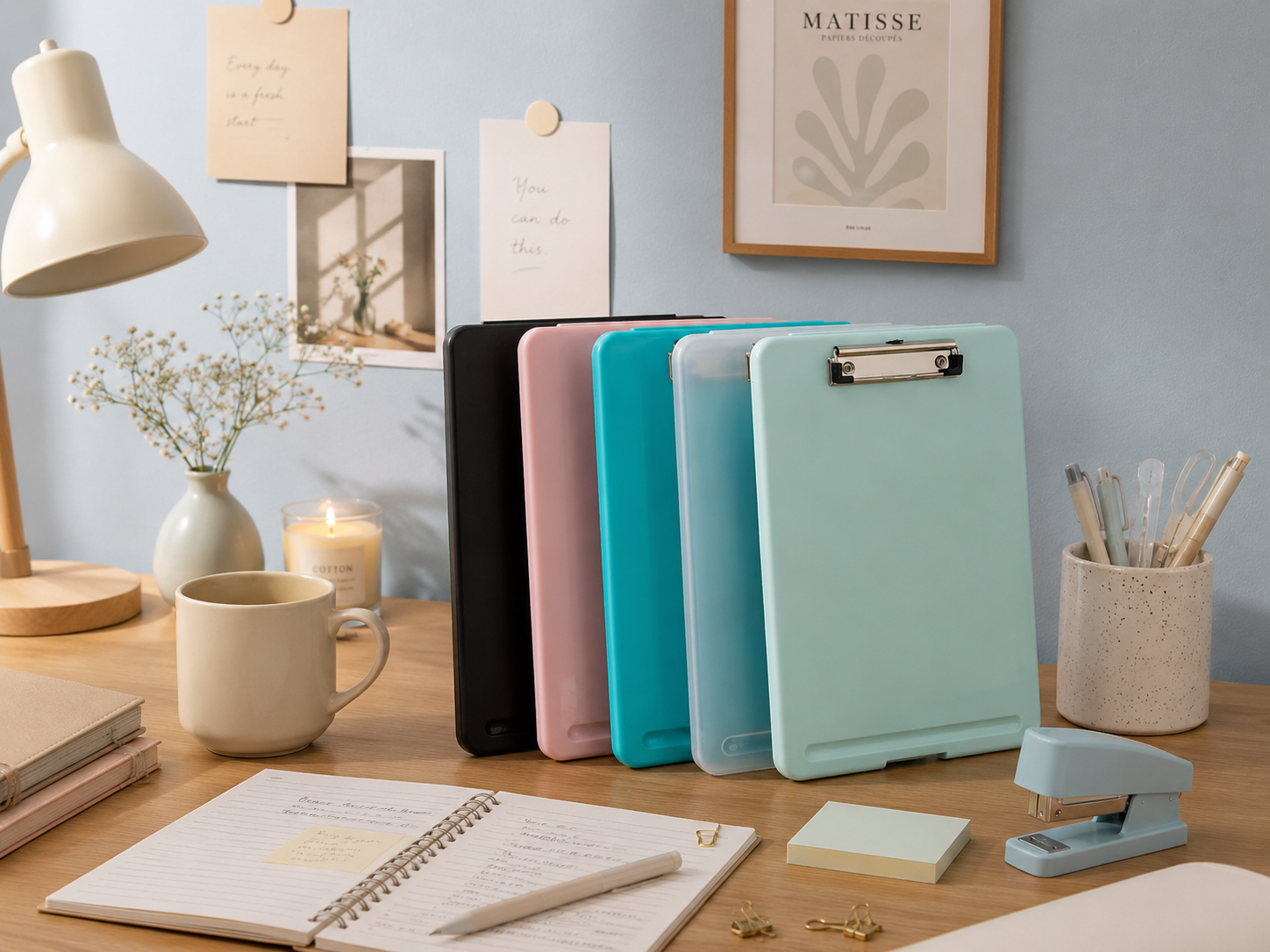 A4 Clipboard with paper storage
