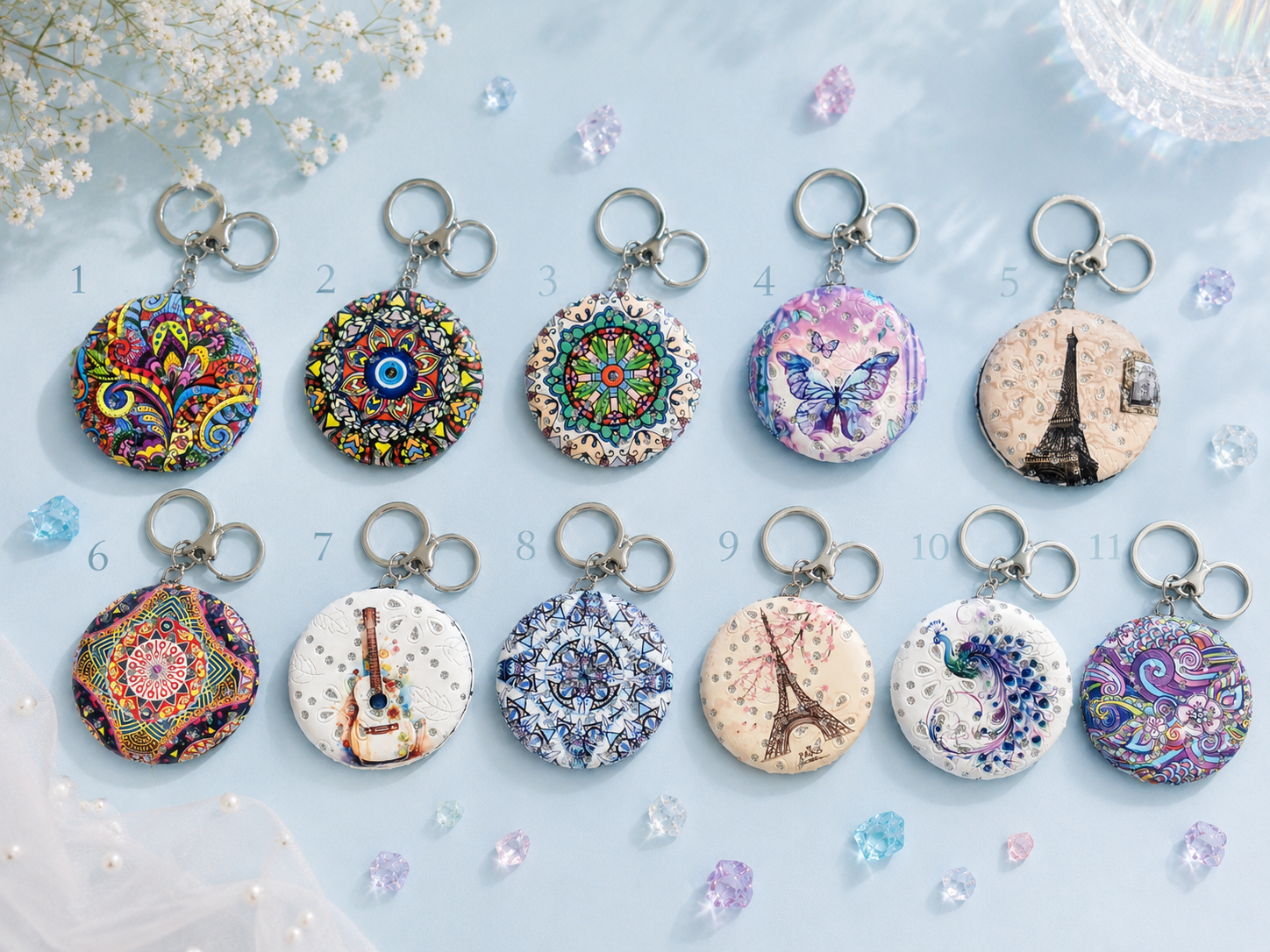 Mirror Keychain