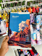 Mentor Long Book Pack of 6 | 148 Page | Single line, Plain