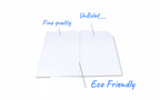 A4 Notebook 200 Page Unruled (Pack of 2)