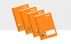 Mentor Class book Single line 168 Page (Pack of 4)