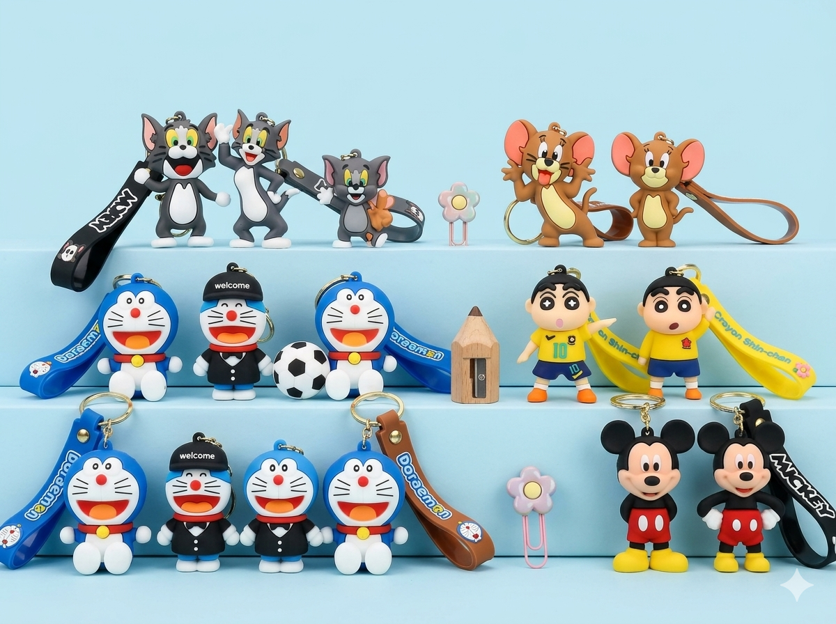 Cartoon Keychains